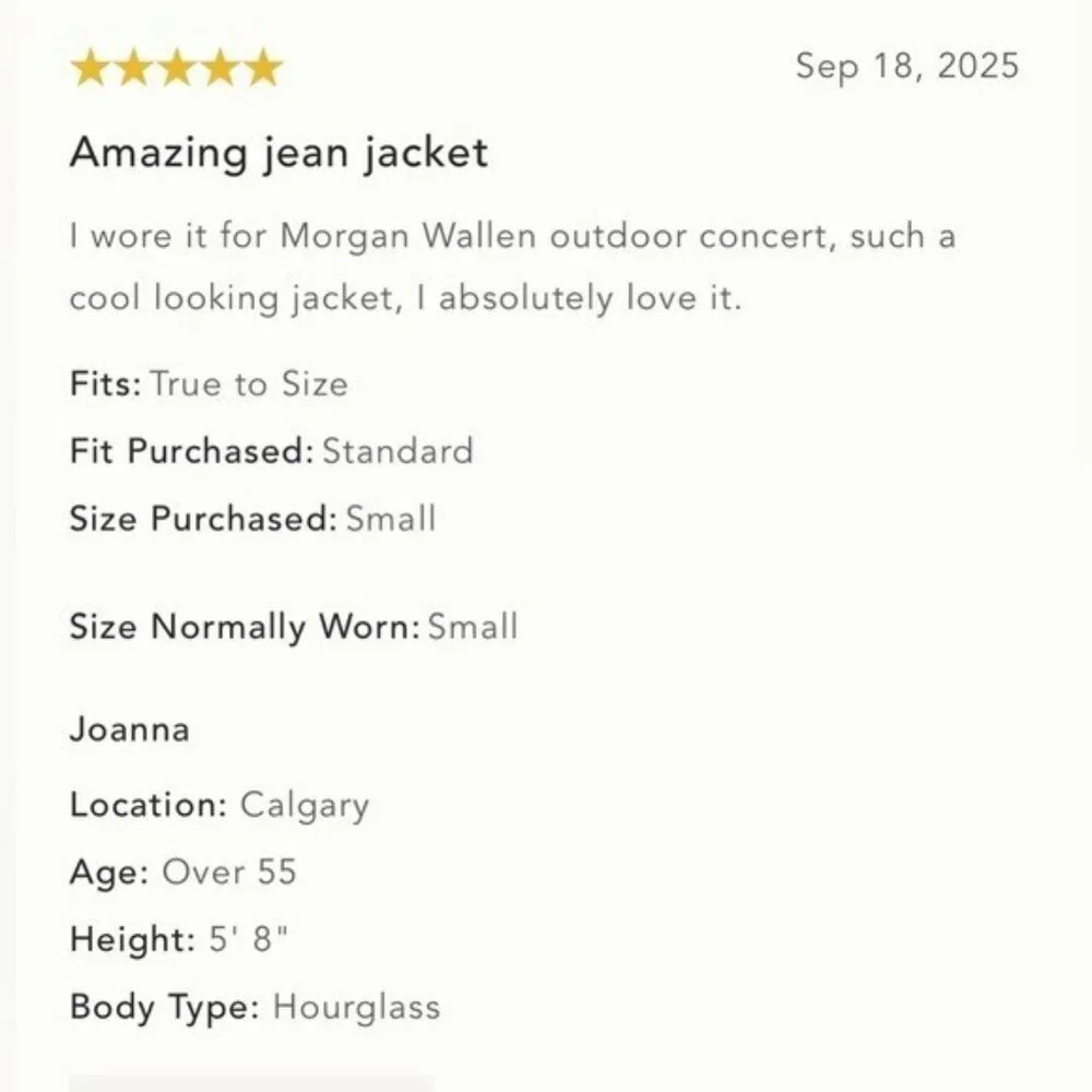 NWT Size M - Pilcro 100% Cotton Cuffed Crop Denim Jacket (NWT US$ 168) - Picture 4 of 16